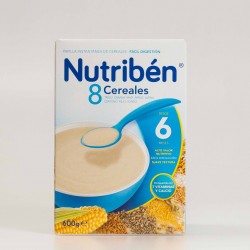 Nutribén 8 cereais, 600g.