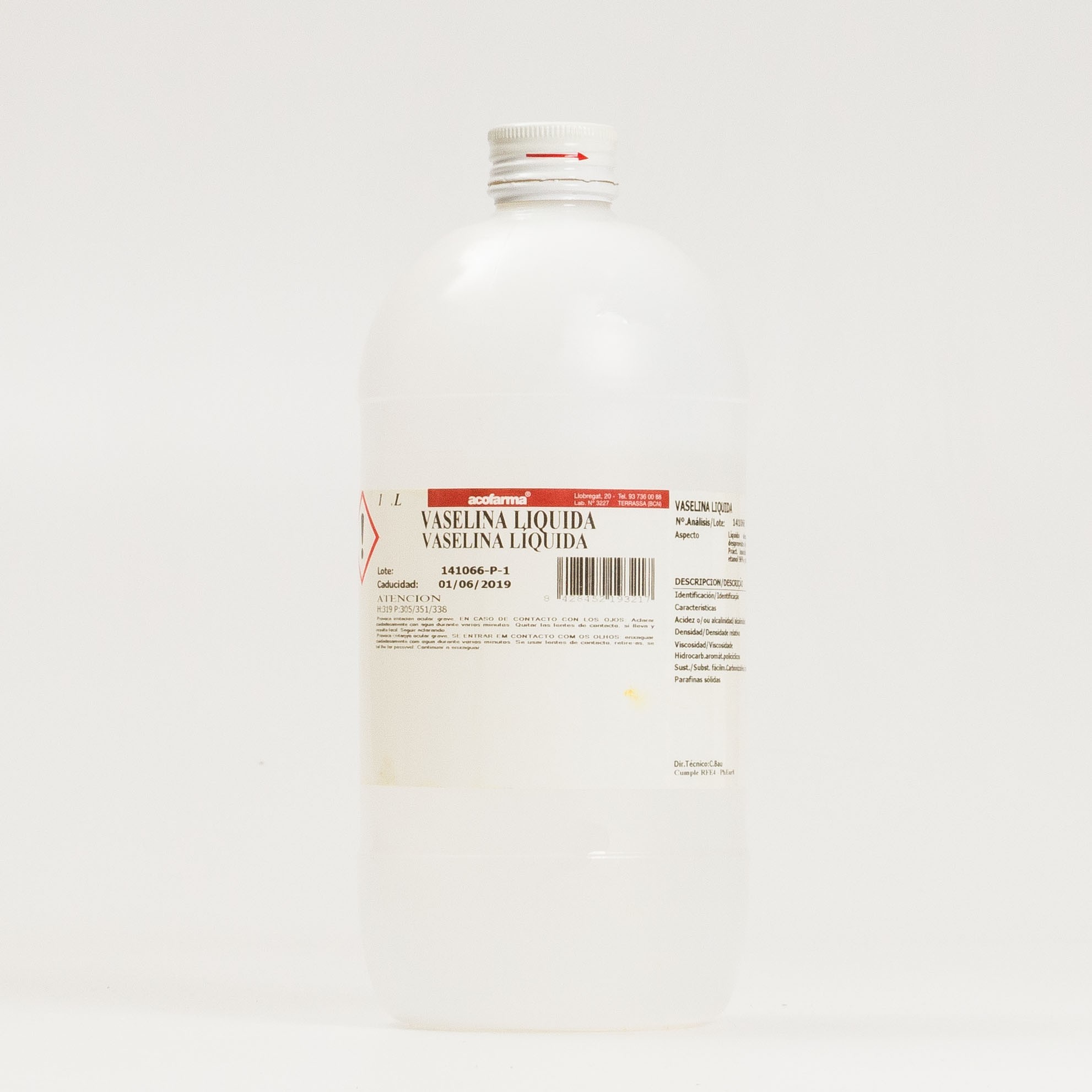 Acofar Vaselina Líquido 1000 ml