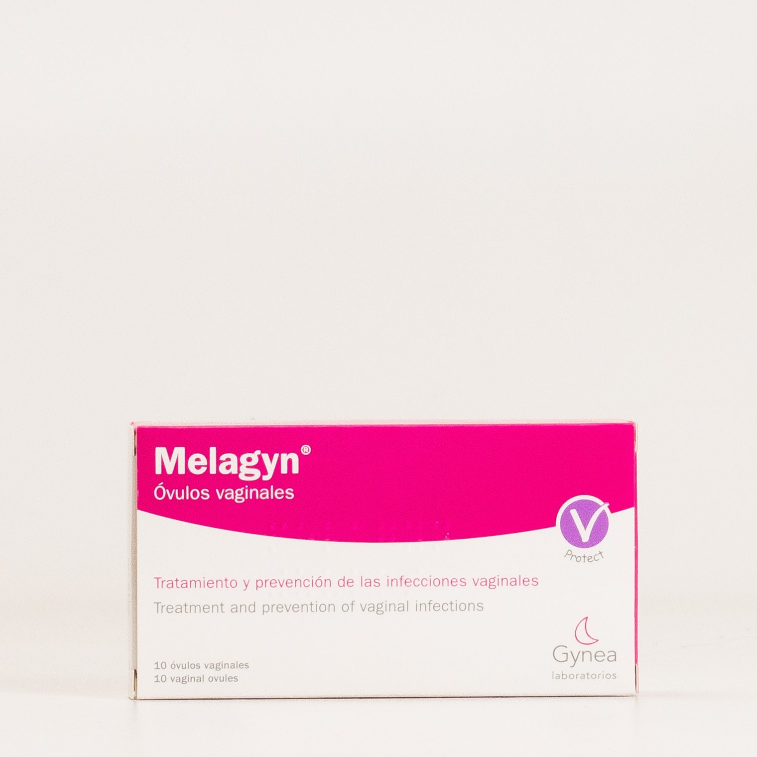Melagyn Óvulos vaginais. 10 ovos