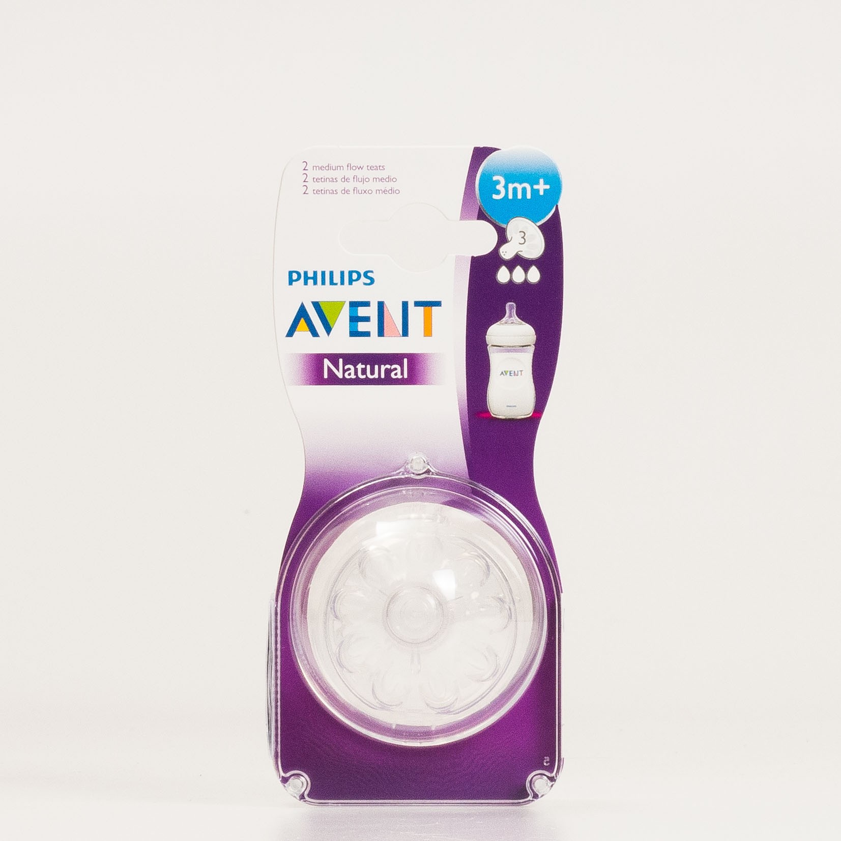 Teto de Fluxo Médio Avent +3M, 2U.