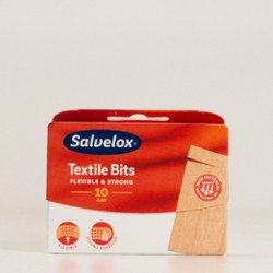 Salvelox Curativos Adesivos Têxteis, 10cm x 6cm.