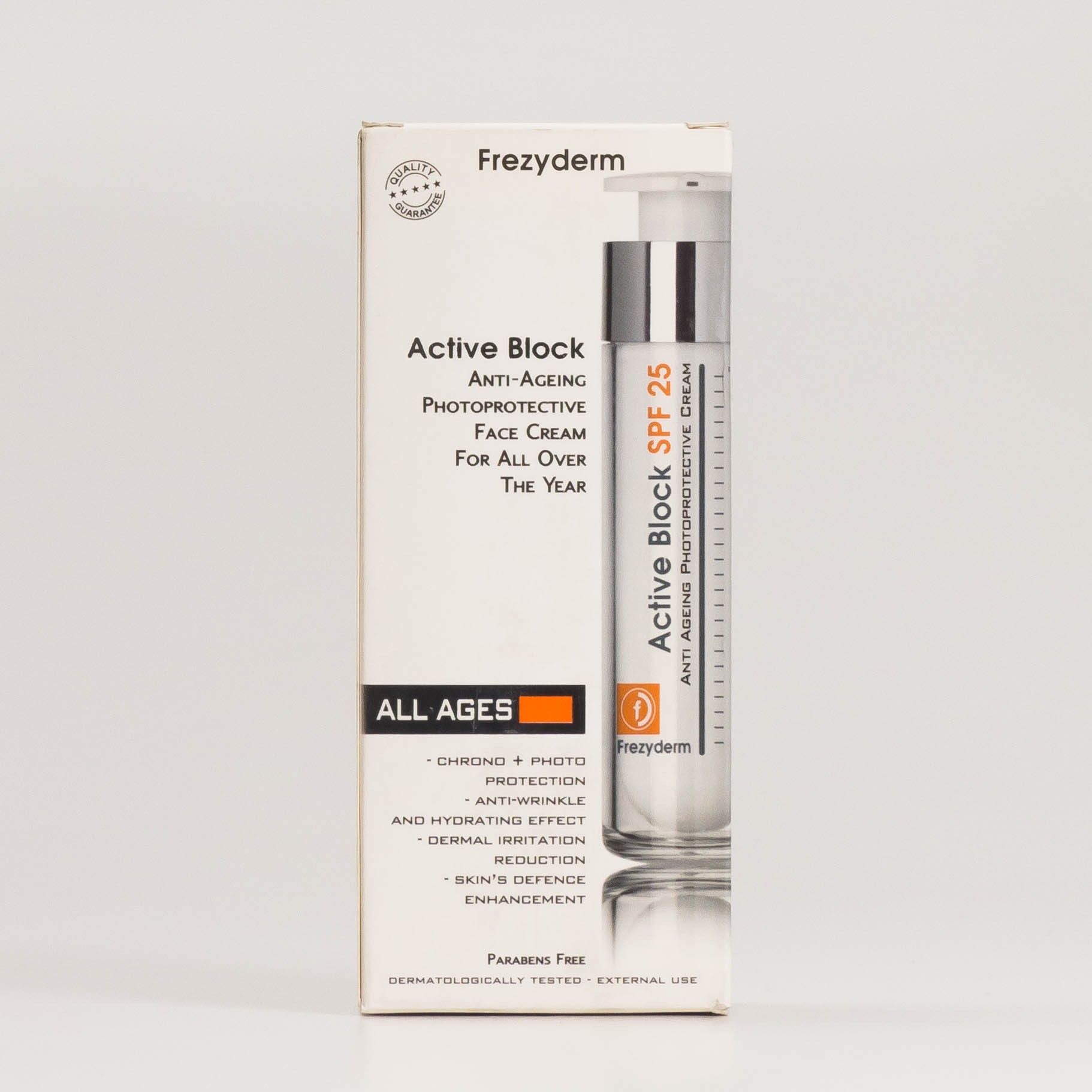 Frezyderm Bloco Ativo FPS25 50ml