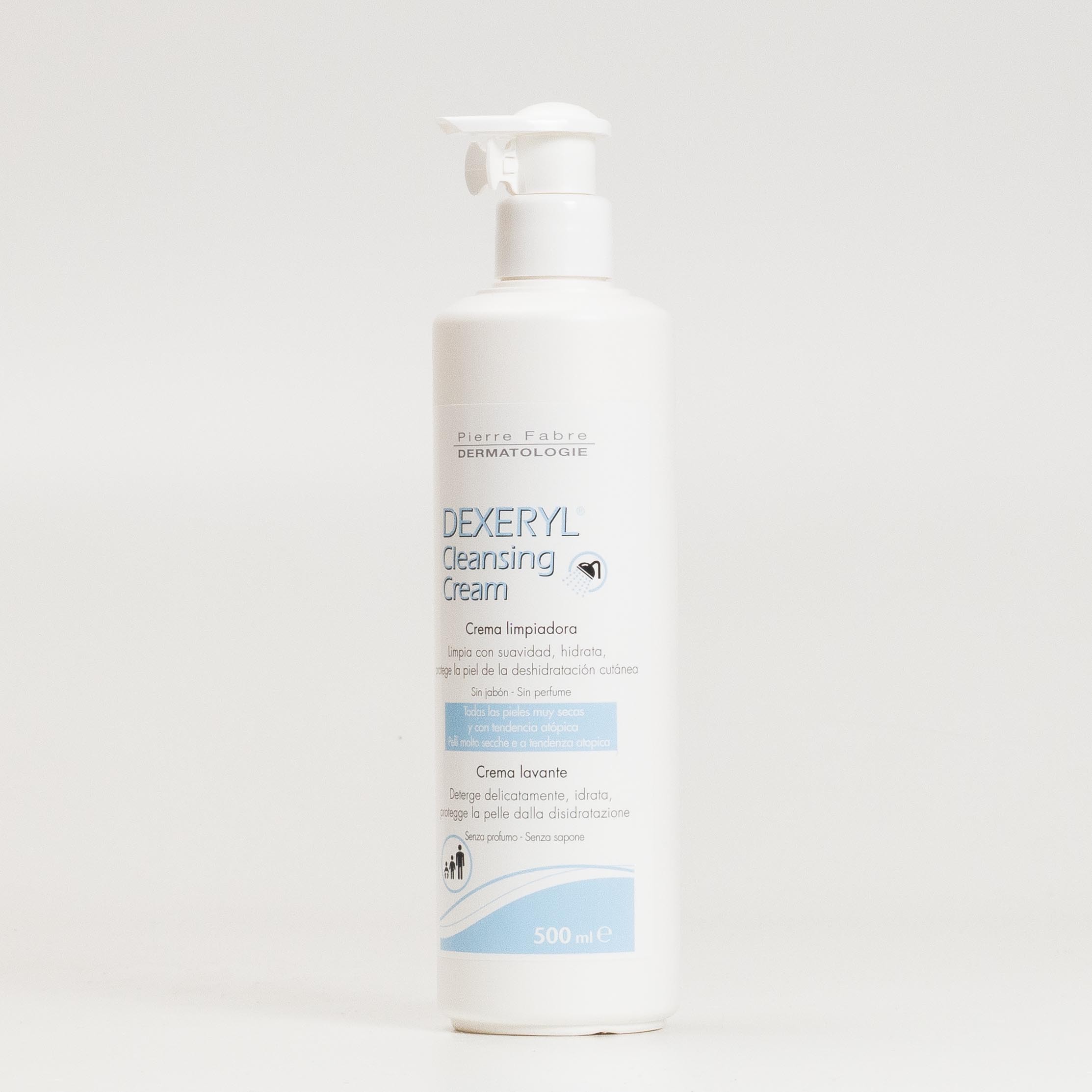 Creme de limpeza dexeryl Ducray, 500ml.
