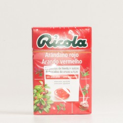 Ricola de caramelo sabor cranberry, 50g