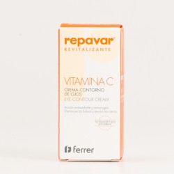 Repavar Creme Revitalizante para Contorno dos Olhos, 15ml.