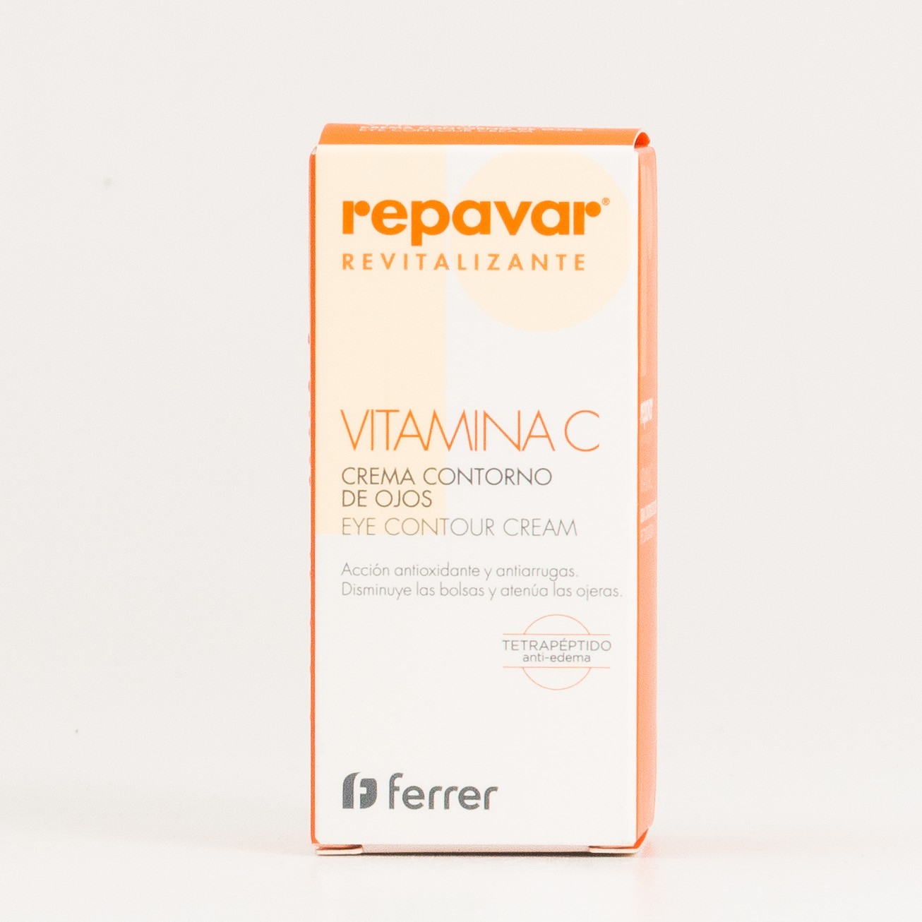 Repavar Creme Revitalizante para Contorno dos Olhos, 15ml.