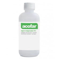 Acophar Peróxido de hidrogênio 5%, 250 ml.