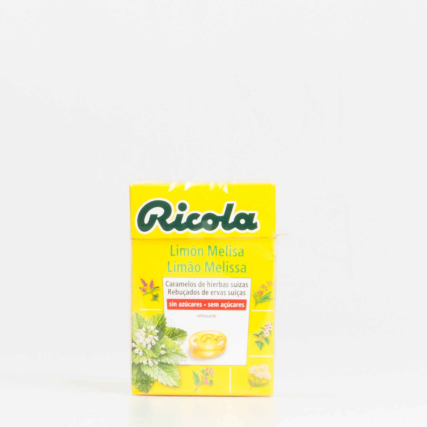 Balas Ricola Lemon Melissa, 50g.
